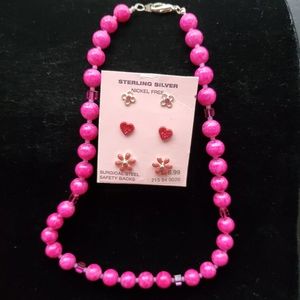 New Little Girls Sterling Silver Jewelry Collectio